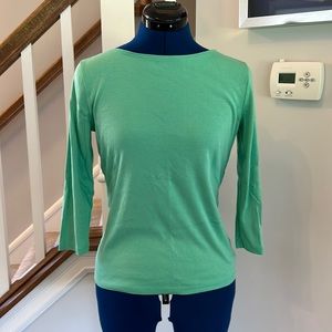 Talbots Bateau Neck Top SP